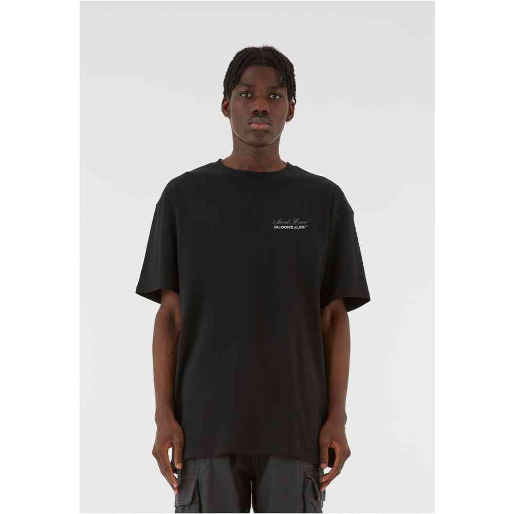 MJ GONZALES - Fatima X Heavy Oversized Heren Tshirt - Zwart